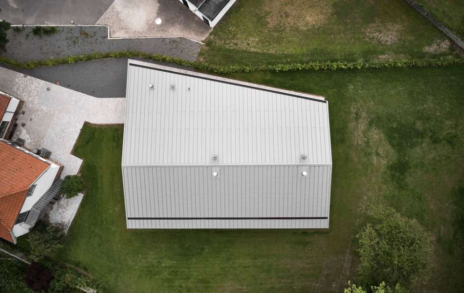 Sankt Birgitta School gets fantastic “steel barracks”, Private school - Østergade 64, 4930 Maribo